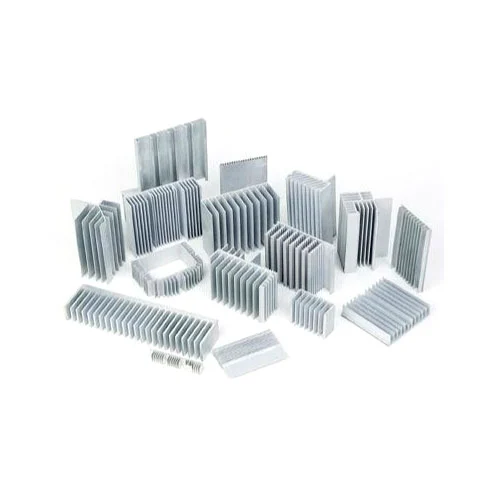Aluminium koellichaam stempelen