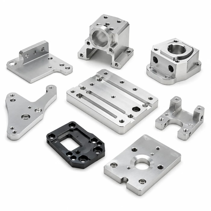 CNC-gefreesde beugel
