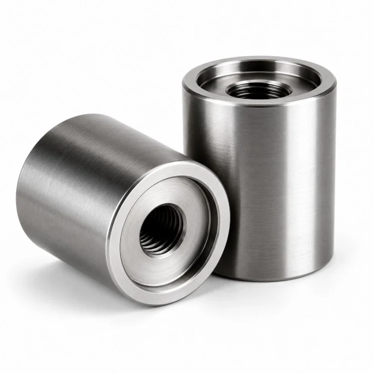 CNC-gefreesde huls met interne schroefdraad