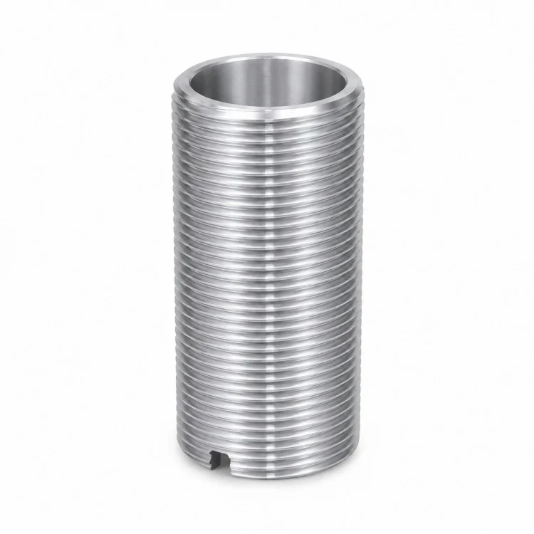 Precisie CNC-gefreesde huls met externe schroefdraad